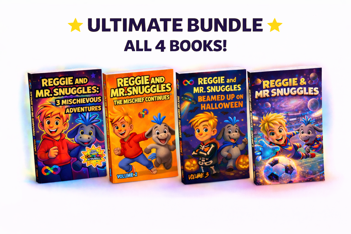 Reggie & Mr Snuggles: Ultimate Bundle (All 4 Books)