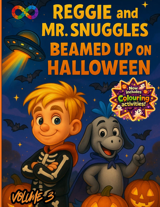 Reggie and Mr. Snuggles: Beamed Up On Halloween