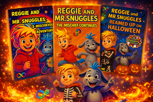 ⭐ Reggie & Snuggles – 3 Book Bundle